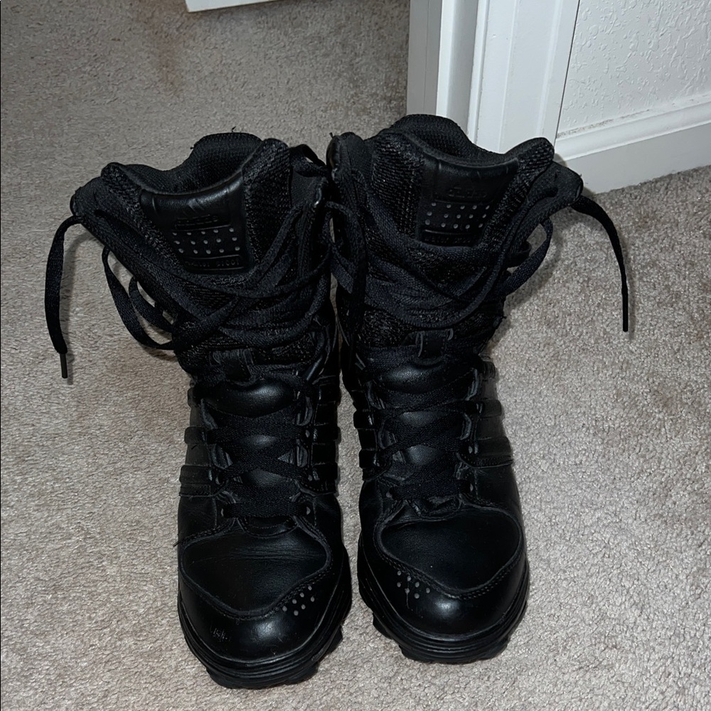 adidas Black Combat boots